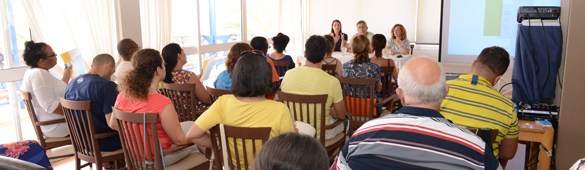 International summer seminar by Omilos Eksipiretiton at Korfos, Greece (August&nbsp;2014)