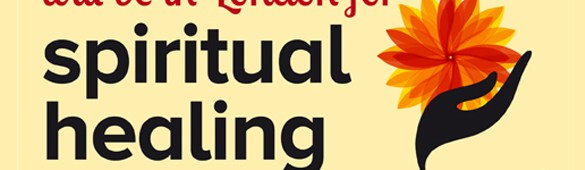 Join us to experience the energy of spiritual&nbsp;healing!